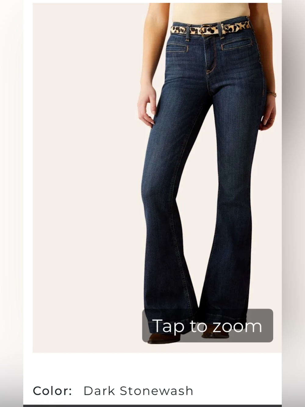 ARIAT R.E.A.L. WOMEN'S ALEXA MIDNIGHT HIGH RISE JEANS